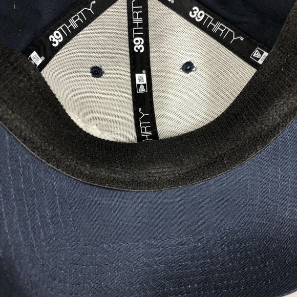 Martell Cognac Navy Blue Embroidered New Era 38thirty Mens Fitted Small-Medium - Picture 8 of 9